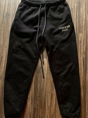 Essentials Fear of God State Sweatpants black M